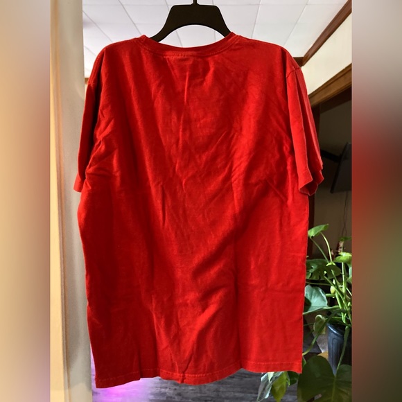 Volcom Red T Shirt with Pocket - Picture 2 of 3